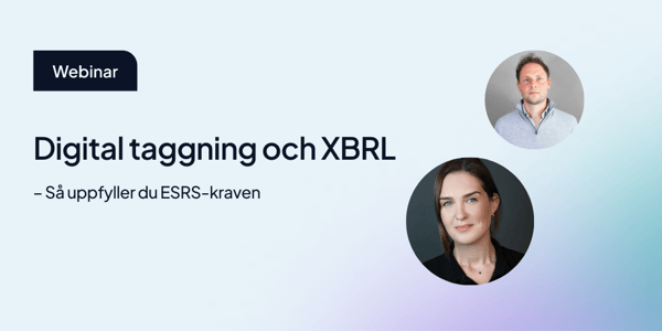 Digital taggning och XBRL