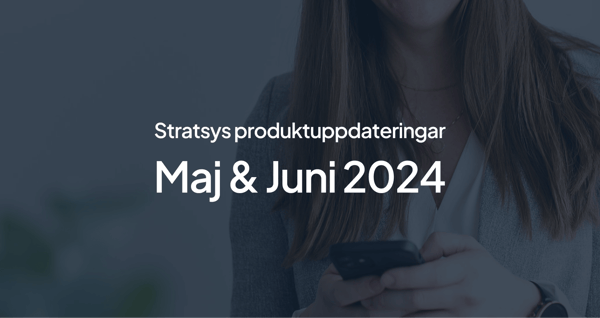 Plattformsuppdateringar - Maj & Juni 2024