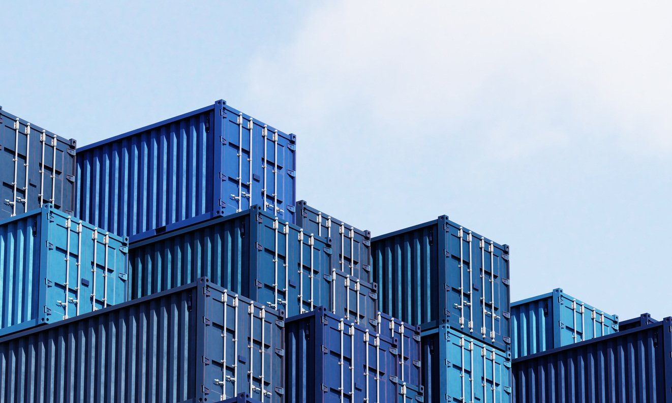 containers-blue-sky